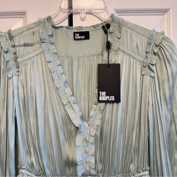 NWT! The Kooples Elegant Mint Green Women's Dress, Size 1